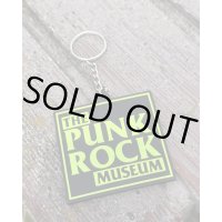 ファット・マイクさん直買い付けアイテム ラスト1個で終了 THE PUNK ROCK MUSEUM / Big Block Logo ラバーキーホルダー グリーン