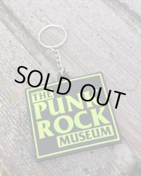 ファット・マイクさん直買い付けアイテム ラスト1個で終了 THE PUNK ROCK MUSEUM / Big Block Logo ラバーキーホルダー グリーン