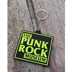 画像2: ファット・マイクさん直買い付けアイテム THE PUNK ROCK MUSEUM / Big Block Logo ラバーキーホルダー グリーン