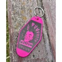 ファット・マイクさん直買い付けアイテム THE PUNK ROCK MUSEUM / Vegas Vic Hotel キーチェーン ピンク