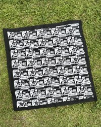 ファット・マイクさん直買い付けアイテム THE PUNK ROCK MUSEUM / Logo バンダナ ブラック