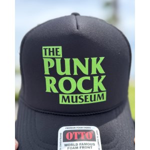 画像3: ファット・マイクさん直買い付けアイテム 送料無料 THE PUNK ROCK MUSEUM / Block Logo メッシュキャップ ブラック