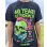 画像1: ファット・マイクさん直買い付けアイテム 送料無料 NOFX / "40 Years Of Fuckin Up" Bottle Skull Tシャツ ブラック (1)