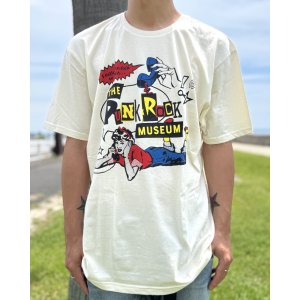 画像1: ファット・マイクさん直買い付けアイテム 送料無料 THE PUNK ROCK MUSEUM / Call In Sick Tシャツ ナチュラル