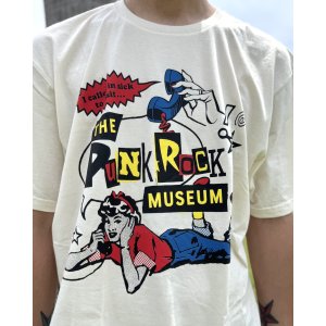 画像3: ファット・マイクさん直買い付けアイテム 送料無料 THE PUNK ROCK MUSEUM / Call In Sick Tシャツ ナチュラル