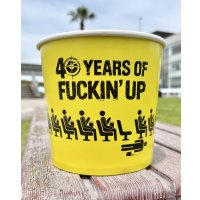 ファット・マイクさん直買い付けアイテム 20個限定 NOFX / "40 Years Of Fuckin' Up" Popcorn Bucket