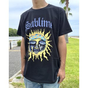 画像5: カリフォルニア買付アイテム 送料無料 SUBLIME / Sun Logo Tシャツ ブラック