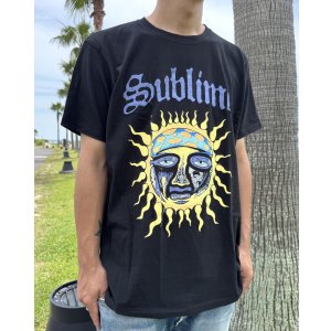 画像4: カリフォルニア買付アイテム 送料無料 SUBLIME / Sun Logo Tシャツ ブラック