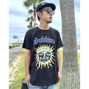 画像2: カリフォルニア買付アイテム 送料無料 SUBLIME / Sun Logo Tシャツ ブラック
