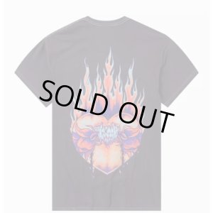 画像13: カリフォルニア買付アイテム 送料無料 Lサイズラスト1枚で終了 METALLICA / Flaming Flower Skull Tシャツ ブラック Artwork by PUSHEAD
