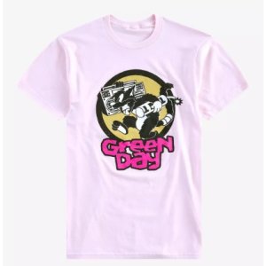 画像7: カリフォルニア買付アイテム 送料無料 GREEN DAY / Punk Cat Tシャツ ピンク
