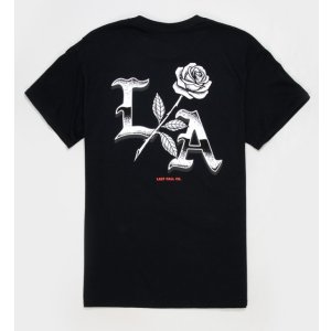 画像11: カリフォルニア買付アイテム 送料無料 LAST CALL CO. / Chrome Rose Tシャツ ブラック