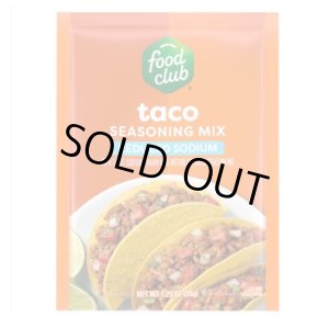 画像3: カリフォルニア買付アイテム food club / taco seasoning mix 35g