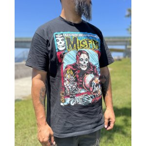画像4: カリフォルニア買付アイテム 送料無料 L,XLサイズのみ MISFITS / Comic Cover Tシャツ ブラック