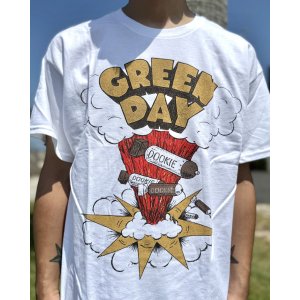 画像3: カリフォルニア買付アイテム 送料無料 GREEN DAY / Dookie Track List Tシャツ ホワイト