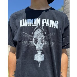 画像2: カリフォルニア買付アイテム 送料無料 LINKIN PARK / Gas Mask Tシャツ ブラック