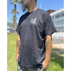 画像9: カリフォルニア買付アイテム 送料無料 LAST CALL CO. / Chrome Rose Tシャツ ブラック