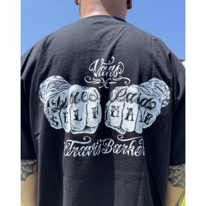 画像4: カリフォルニア買付アイテム 送料無料 プレミアムアイテム VANS x TRAVIS BARKER / Self Made ルーズフィットTシャツ ブラック