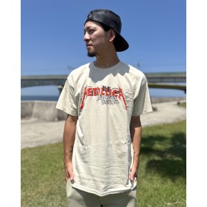 画像3: カリフォルニア買付アイテム 送料無料 METALLICA / Damaged Justice Tour 1988 Tシャツ サンド