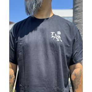 画像3: カリフォルニア買付アイテム 送料無料 LAST CALL CO. / Chrome Rose Tシャツ ブラック