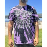 カリフォルニア買付アイテム 送料無料 MISFITS / Fiend Club タイダイTシャツ ブラック