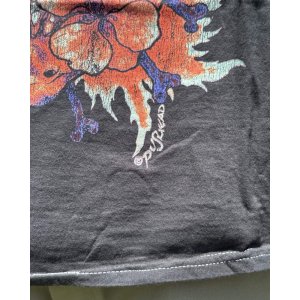 画像8: カリフォルニア買付アイテム 送料無料 L、2XLサイズのみ METALLICA / Flaming Flower Skull Tシャツ ブラック Artwork by PUSHEAD
