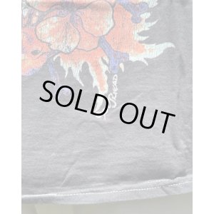 画像8: カリフォルニア買付アイテム 送料無料 Lサイズラスト1枚で終了 METALLICA / Flaming Flower Skull Tシャツ ブラック Artwork by PUSHEAD