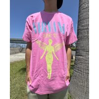 カリフォルニア買付アイテム 送料無料 NIRVANA /  Live '93 Tシャツ ピンク