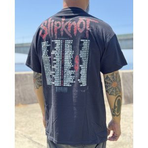 画像8: カリフォルニア買付アイテム 送料無料 SLIPKNOT / Tour Tシャツ ブラック