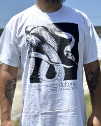 カリフォルニア買付アイテム 送料無料 DEFTONES / Private Music Tシャツ ホワイト