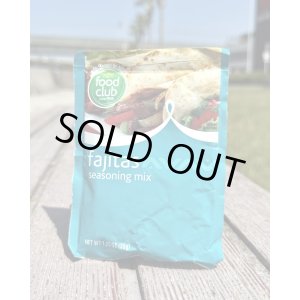 画像1: カリフォルニア買付アイテム food club / fajitas seasoning mix 35g
