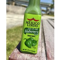 カリフォルニア買付アイテム MEXICO LINDO / グリーンハバネロホットソース 150ml