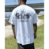 カリフォルニア買付アイテム 送料無料 プレミアムアイテム VANS x TRAVIS BARKER / Self Made ルーズフィットTシャツ ホワイト