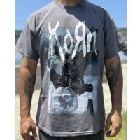 カリフォルニア買付アイテム 送料無料 KORN / Coming Undone Tシャツ チャコール