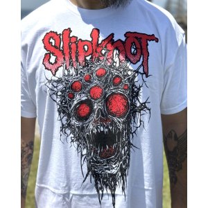 画像2: カリフォルニア買付アイテム 送料無料 SLIPKNOT / Zombie Tシャツ ホワイト