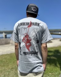 カリフォルニア買付アイテム 送料無料 LINKIN PARK / Hybrid Theory Tシャツ グレー