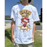 カリフォルニア買付アイテム 送料無料 GREEN DAY / Dookie Track List Tシャツ ホワイト