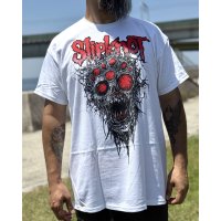 カリフォルニア買付アイテム 送料無料 SLIPKNOT / Zombie Tシャツ ホワイト