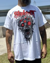 カリフォルニア買付アイテム 送料無料 SLIPKNOT / Zombie Tシャツ ホワイト