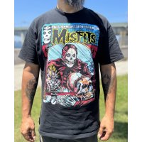 カリフォルニア買付アイテム 送料無料 L,XLサイズのみ MISFITS / Comic Cover Tシャツ ブラック