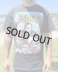 カリフォルニア買付アイテム 送料無料 L,XLサイズのみ MISFITS / Comic Cover Tシャツ ブラック