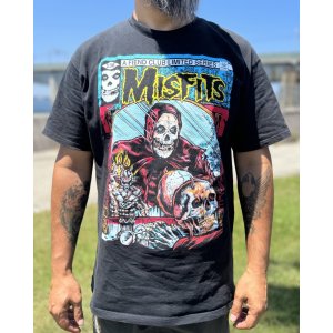 画像1: カリフォルニア買付アイテム 送料無料 L,XLサイズのみ MISFITS / Comic Cover Tシャツ ブラック