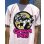 画像2: カリフォルニア買付アイテム 送料無料 GREEN DAY / Punk Cat Tシャツ ピンク (2)