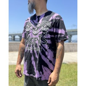 画像5: カリフォルニア買付アイテム 送料無料 MISFITS / Fiend Club タイダイTシャツ ブラック