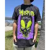 カリフォルニア買付アイテム 送料無料 MISFITS / Devilock Tシャツ ブラック