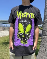 カリフォルニア買付アイテム 送料無料 MISFITS / Devilock Tシャツ ブラック
