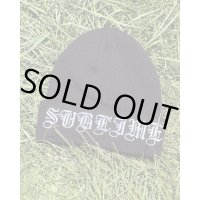 カリフォルニア買付アイテム 送料無料 プレミアムアイテム ラスト1枚で終了 SUBLIME x SMKFLWR / Logo ニットキャップ