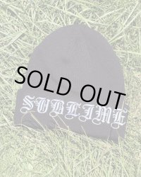 カリフォルニア買付アイテム 送料無料 プレミアムアイテム ラスト1枚で終了 SUBLIME x SMKFLWR / Logo ニットキャップ