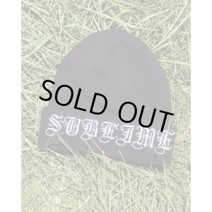 画像1: カリフォルニア買付アイテム 送料無料 プレミアムアイテム ラスト1枚で終了 SUBLIME x SMKFLWR / Logo ニットキャップ