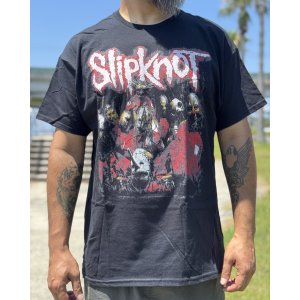 画像1: カリフォルニア買付アイテム 送料無料 SLIPKNOT / Tour Tシャツ ブラック